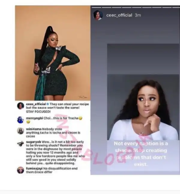 BBNaija: Tacha reveals who she wants her fans to vote